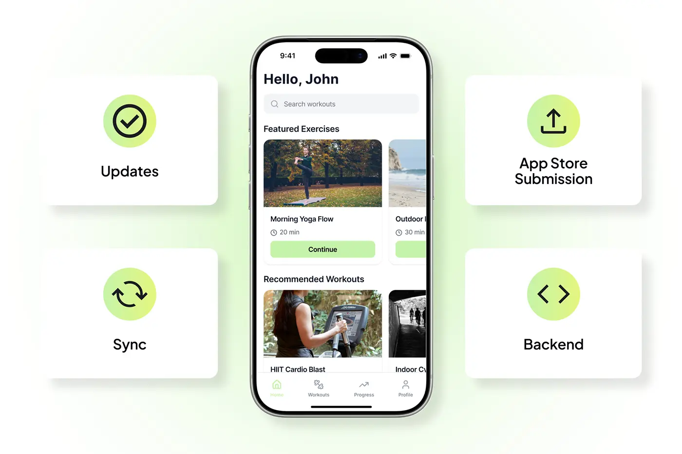 No-code branded mobile app builder for online businesses
